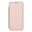 DUX DUCIS Skin Pro Flip Leather Case for iPhone 17 Pro, Rose Gold - 2