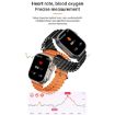 WS-E9 Ultra 2.2" IP67 Waterproof Smartwatch, HR/NFC, Blue Band - 5