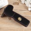 For Canon EOS R8 PU Leather Camera Half Case Base, 1/4" Thread, Black - 4