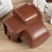 Canon EOS R50 Magnetic Leather Camera Case Bag with Strap - 2