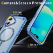 iPhone 17 Transparent Blue MagSafe TPU + PC Case - 5