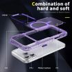 iPhone 17 Pro MagSafe TPU+PC Case - Transparent Purple Skin Feel - 4