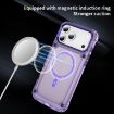 iPhone 17 Pro MagSafe TPU+PC Case - Transparent Purple Skin Feel - 5