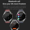 ET450 Smart Watch 1.39" IP67 Waterproof, ECG/Blood Glucose, Black - 5