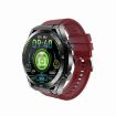 ET450 Smart Watch, 1.39" IP67 Waterproof, ECG/Glucose, Red Band - 2