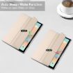 Blackview Tab 12/12 Pro Frosted Smart Leather Case (Apricot) - 2