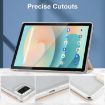 Blackview Tab 12/12 Pro Frosted Smart Leather Case (Apricot) - 5