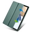Samsung Galaxy Tab A8 Dark Green 3-Fold Acrylic Leather Case - 2