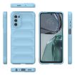 Motorola Moto G62 5G Red TPU + Flannel Magic Shield Case - 3