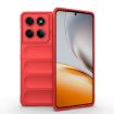 Motorola Edge 60 Fusion 5G Magic Shield TPU + Flannel Case Red - 1