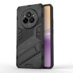 Realme 14 Pro 5G Punk Armor PC+TPU Case with Holder (Black) - 1