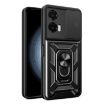 Moto G35 5G Global Case Black: Sliding Camera Cover TPU+PC - 1