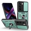 Realme C75/14x 5G Case: Mint Green TPU Hybrid with Camera Cover - 1