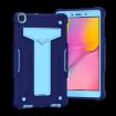 Samsung Galaxy Tab A8.0 T-shaped Shockproof Case (Navy+Blue) - 2