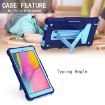 Samsung Galaxy Tab A8.0 T-shaped Shockproof Case (Navy+Blue) - 3