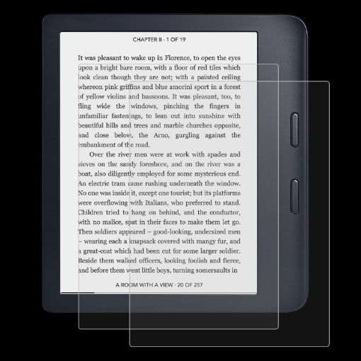 2pcs Tempered Glass Film for Kobo Libra 2 - 9H, 0.3mm, Explosion-proof - 1