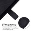 Tecno Camon 40 Premier 3D Embossed Crossbody Flip Phone Case, Black - 4