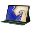 Galaxy Tab S4 10.5 Butterfly Flower Leather Case - Green - 4