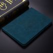 Galaxy Tab S4 10.5 Butterfly Flower Embossed Leather Case (Blue) - 2