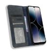 Ulefone Note 16 Pro Blue Retro Leather Magnetic Phone Case - 4