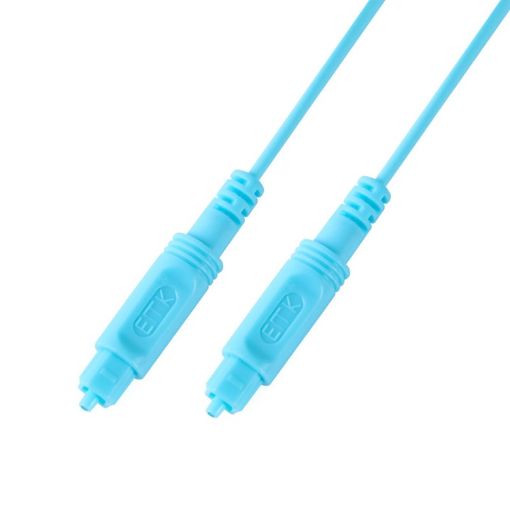 25m EMK Digital Audio Optical Fiber Cable (Sky Blue) - 1