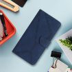 OPPO A5x 4G/5G Global Blue Leather Embossed Phone Case - 2