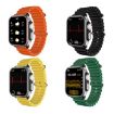 SPOVAN H6 Smart Watch, 1.83" TFT, Bluetooth Call, Blood Oxygen, Orange - 2