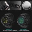 SPOVAN PR1 Blue Waterproof Luminous Bluetooth Smart Watch - 3