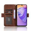 Brown Leather Phone Case for Ulefone Note 21 with Card Slots - 6