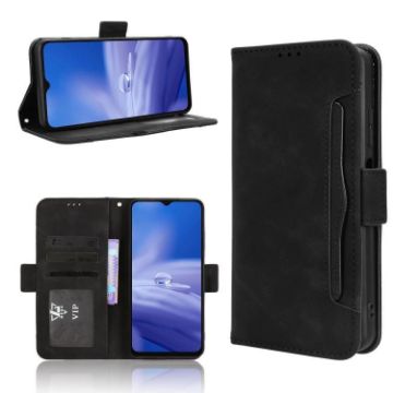 Ulefone Note 19 Leather Case: Skin Feel, Card Slots, Black - 1