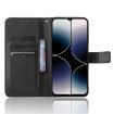 Ulefone Note 16 Pro Black Leather Phone Case with Diamond Texture - 4