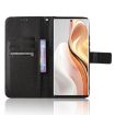 Ulefone Note 17 Pro Black Leather Phone Case with Diamond Texture - 4