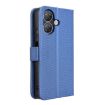 Ulefone Note 21 Blue Leather Phone Case with Diamond Texture - 3
