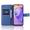 Ulefone Note 21 Blue Leather Phone Case with Diamond Texture - 4