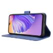 Ulefone Note 21 Blue Leather Phone Case with Diamond Texture - 5