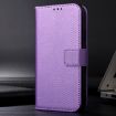 Ulefone Note 21 Purple Leather Case with Diamond Texture - 2