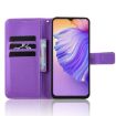 Ulefone Note 21 Purple Leather Case with Diamond Texture - 4