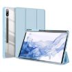 Samsung Galaxy Tab S9+ Blue Leather Case with Sleep/Wake Function - 1