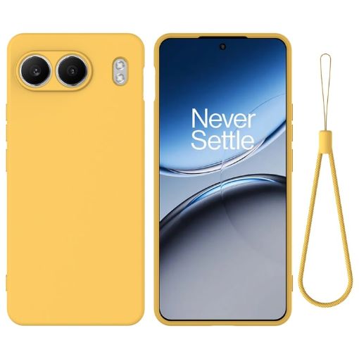 OnePlus Nord 4 Yellow Silicone Shockproof Phone Case - 1