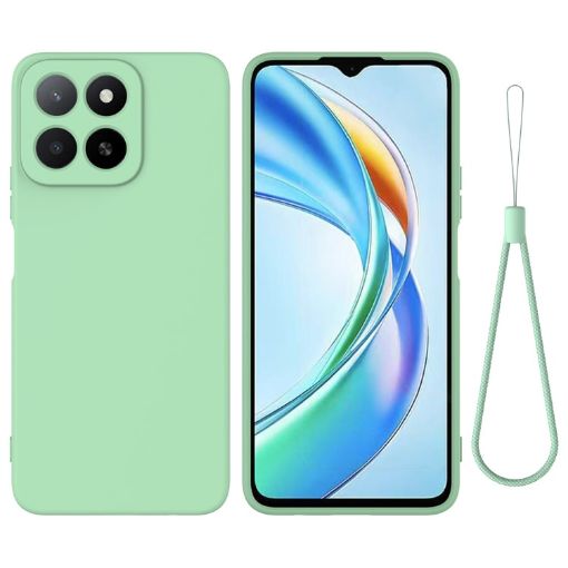 For Honor X5b/X5b Plus Silicone Dropproof Full Coverage Case (Green) - 1