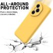 For Honor 400 Pro Yellow Liquid Silicone Dropproof Phone Case - 5
