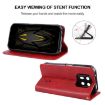 Ulefone Armor 22 Red Leather Phone Case with Magnetic Closure - 4
