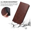 Ulefone Armor X13 Leather Phone Case with Magnetic Closure (Brown) - 6