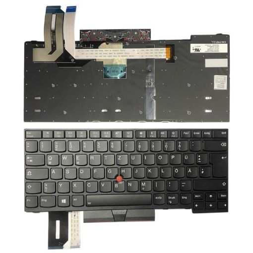 German Keyboard for Lenovo Thinkpad E480 E485 T480s L480 - 1