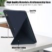 Samsung Galaxy Tab S9+ Dark Blue Multi-Fold Leather Case - 5
