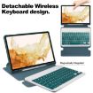 Samsung Galaxy Tab S9+ 360 Rotating Leather Case & Keyboard - 6