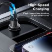 JOYROOM JR-CCN05 30W Mini Metal Car Charger, PD+QC3.0 (Black) - 5