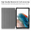 Samsung Galaxy Tab A9 Leather Case, Black 3-Fold Holder - 4