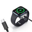 Apple Watch Magnetic Charger with Type-C Interface (Blue) - 2