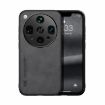 OPPO Find X8 Ultra Magnetic Leather Back Case - Dark Grey - 1